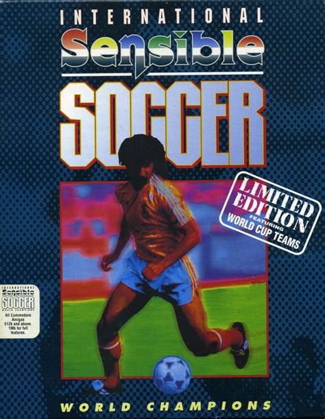 International Sensible Soccer (1994) Amiga box cover art - MobyGames