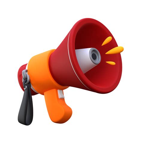 Megaphone 3d Icon 23816925 PNG