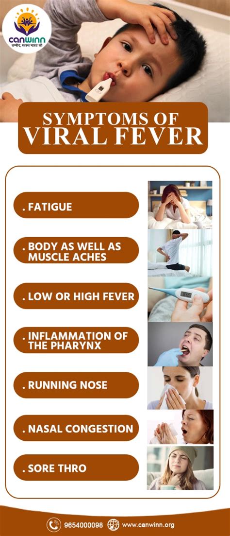 Symptoms of viral fever : How to avoid Viral Fever - Canwinn Foundation - Canwinn