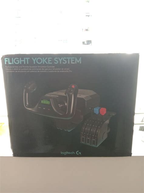 Logitech Flight Yoke system, Hobbies & Toys, Toys & Games on Carousell