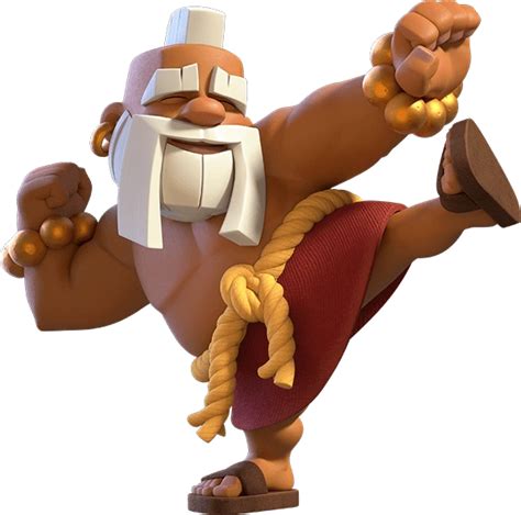 Monk | Clash Royale Wiki | Fandom Low Poly Character, Game Character ...