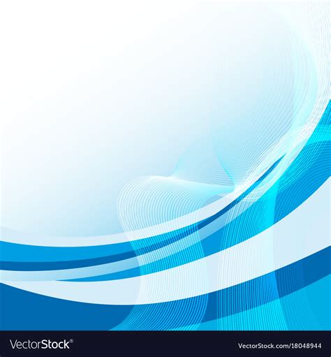 Background design with blue lines Royalty Free Vector Image