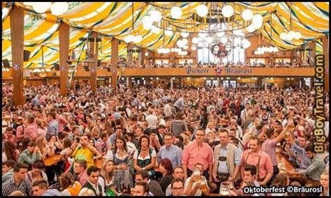 Top 10 Best Beer Tents At Oktoberfest In Munich Germany - Braurosl Brewers Rosi Beer Tent, Beer ...