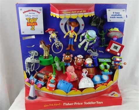 McDonald's Toy Story 2 Happy Meal Toy Display - Complete - All 20 Toys | #1852090912