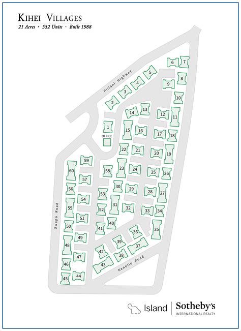 Map Of Kihei Condos - Map Of England