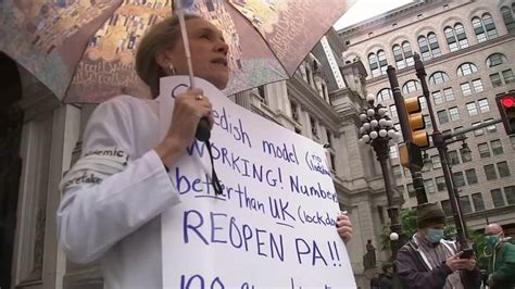 CORONAVIRUS PHILADELPHIA: Protesters in Center City Philadelphia demand ...