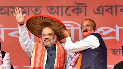 ‘Give us another five years..’: Amit Shah in poll rally speech vows to end infiltration in Assam ...