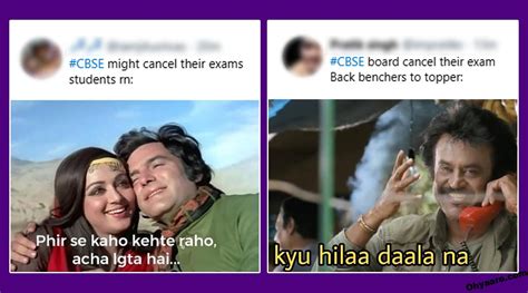 Board Exam Cancel Funny Memes - Oh Yaaro