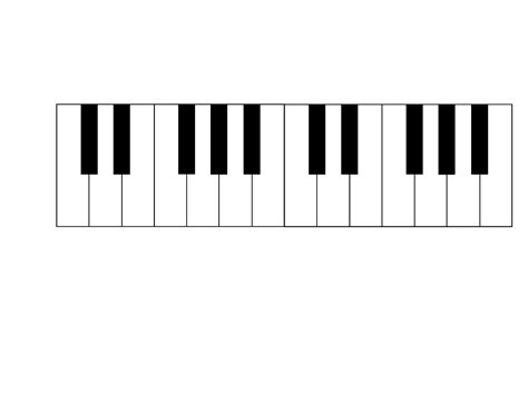 Keyboard Piano - ClipArt Best