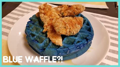 EWW BLUE WAFFLES?! | Bakington's Bites - YouTube