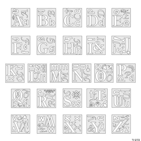 Monogram Stencils - Discontinued