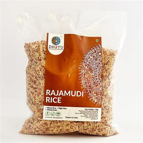 Buy Rajamudi Rice from Mysore's Dhatu Organics Online | Foodwalas