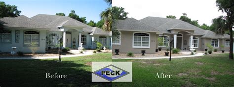 painting stucco house before and after - Midnight Profile Image Database