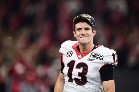 Georgia Quarterback Carson Beck Shares Valuable Lesson He Learned From ...