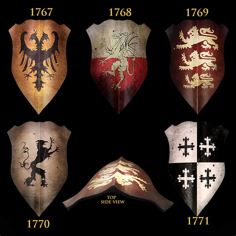 Medieval Shields - Darksword Armory