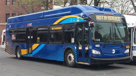 MTA NYC Bus: On Board New Flyer XN40 [#680] Bx27 Bus From Clason Point ...