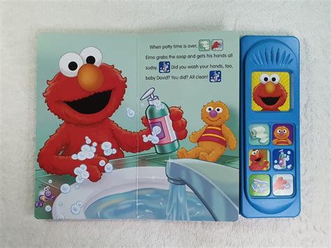 Potty Time with Elmo, Hobbies & Toys, Books & Magazines, Children's Books on Carousell