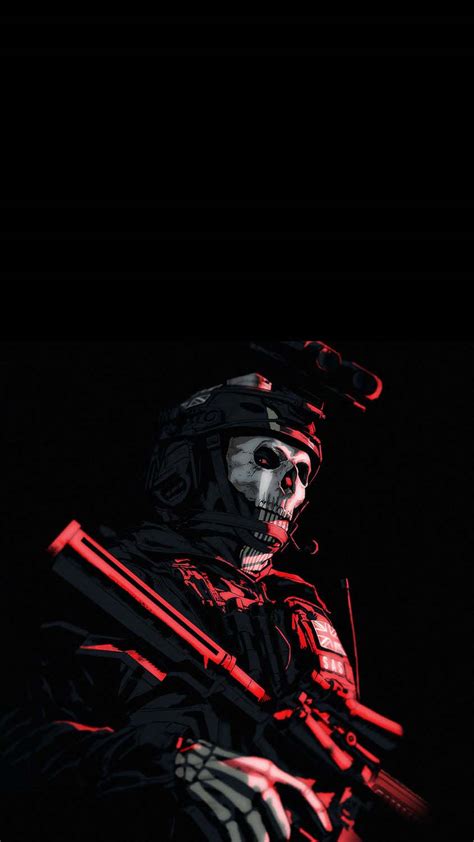 Ghost from Call of Duty iPhone Wallpaper HD - iPhone Wallpapers