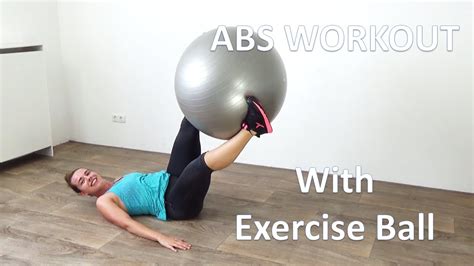 10 Minute Abs Workout - Exercise Ball Workout - YouTube