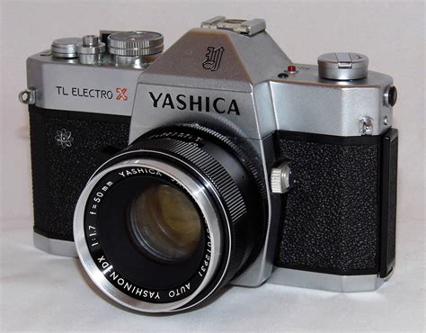 Vintage Yashica TL Electro X 35mm SLR Camera, Made In Japan, Circa 1968 ...