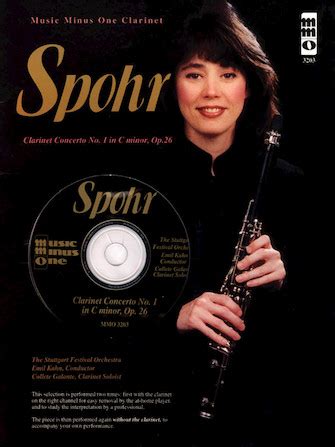 Spohr – Clarinet Concerto No. 1 in C Minor, Op. 26 - Music Minus One Clarinet in Bb (Sheet Music ...