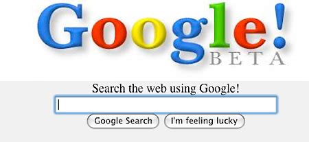 Before Google, There was Google Beta (circa 1998) - TechEBlog