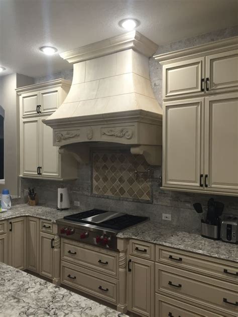 Limestone Range Hoods and Cast Stone Vent Hood - Astone Artisan