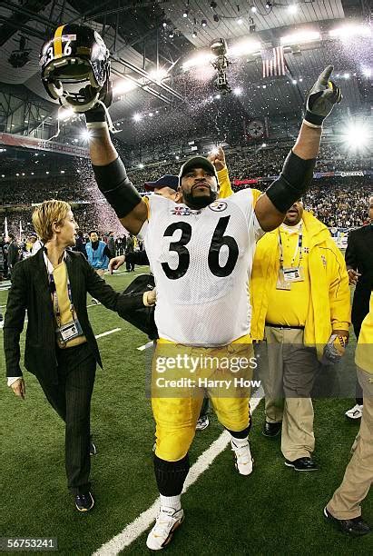 Steelers Win Super Bowl Jerome Bettis Photos and Premium High Res ...