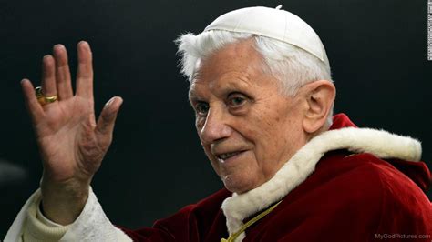 Closeup Of Pope Benedict XVI