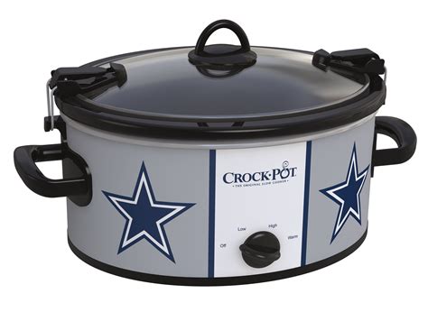 NFL SCCPNFL600-DC Dallas Cowboys Crock-Pot 6-QT Slow Cooker