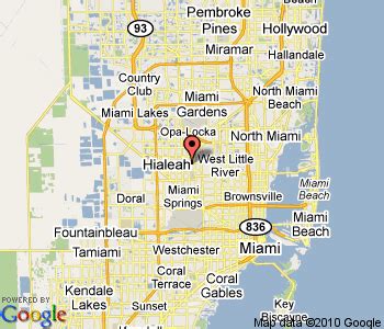 Hialeah Map - ToursMaps.com