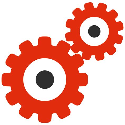 OnlineLabels Clip Art - Gears