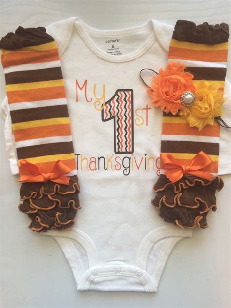 BABY Girl Thanksgiving Outfit Baby Girl Fall Outfit - Etsy