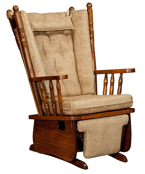 4-Post High Back Glider Rocker – Wheatstate Wood Design