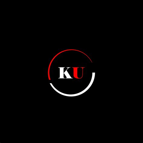 KU creative modern letters logo design template 32183766 Vector Art at ...