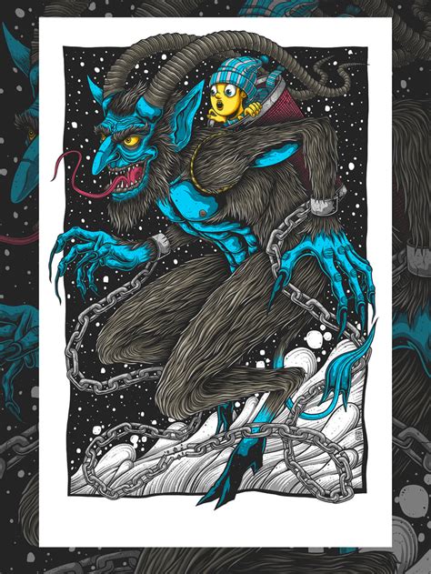 Krampus Art Print - Regular and Variants | Mazza