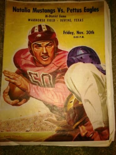 PHS Football 1950s & 60s - Pettus Eagle Athletics