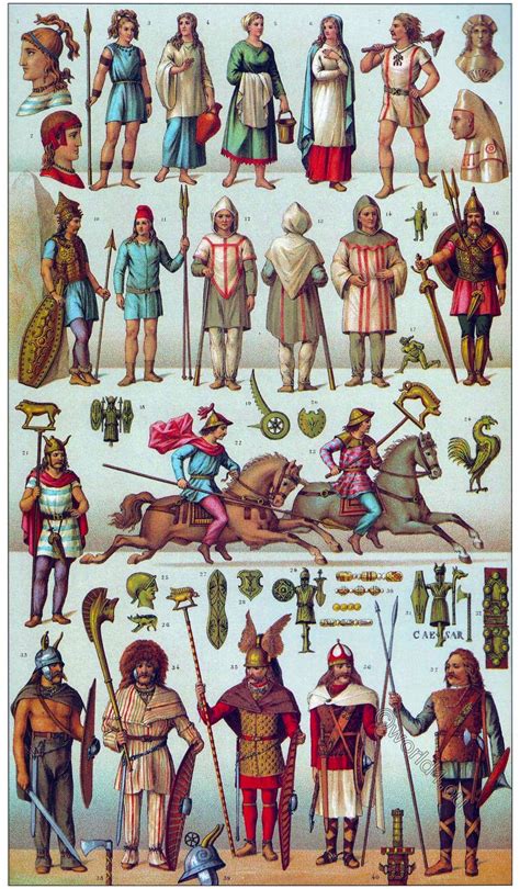 Gauls. The inhabitants of Gaul before the Roman conquest.