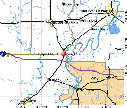 Grayville, Illinois (IL 62844) profile: population, maps, real estate, averages, homes ...