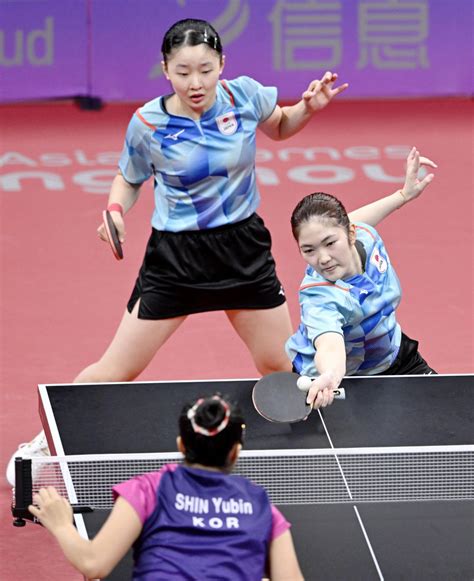 Asian Games: 2 Koreas meet for gold in table tennis doubles