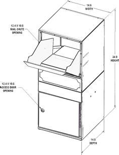 Wood Mail Box Chest | Drop box ideas, Parcel box, Rustic woodworking