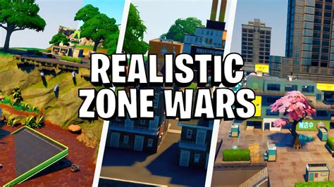 REALISTIC ZONE WARS [ arillas ] – Fortnite Creative Map Code