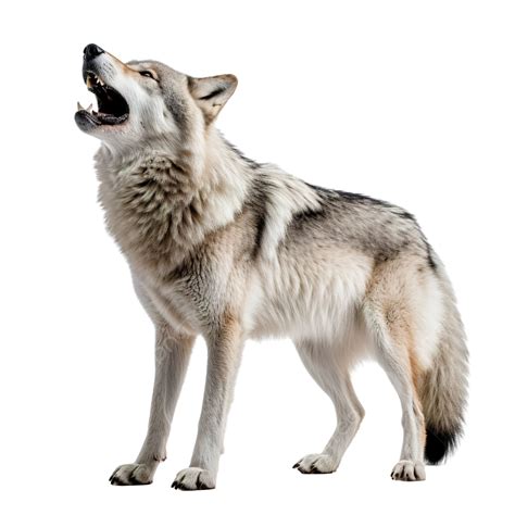 Wolf Howling Side View, Wolf, Carnivore, Canine PNG Transparent Image ...