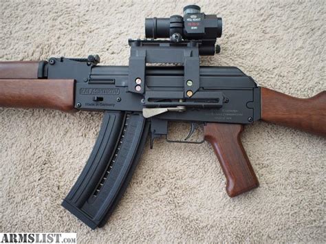 ARMSLIST - For Sale: GSG AK47 .22LR Kalashnikov Limited Edition 49 of 1919 Made Red Dot