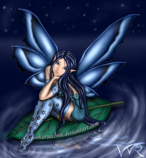 Blue Fairy by AkaruiChou on deviantART | Fairy artwork, Blue fairy, Fairy dragon