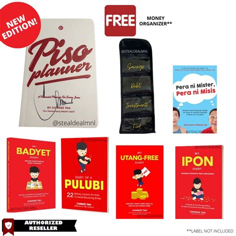 Download [Bundle] CHINKEE TAN Piso Planner 2022, 5 Chinkee Tan Books with FREEBIE PDF - PRC