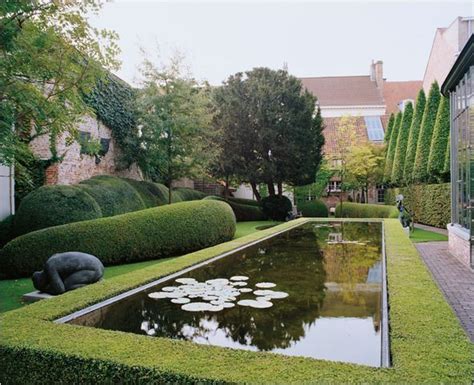 Belgium Landscape Architect Jacques Wirtz Gardens | Bruges town house ...