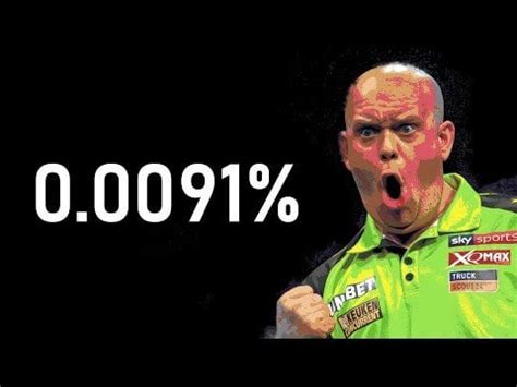 "The Absurdity of a 9 Darter" by Stats United : r/Darts