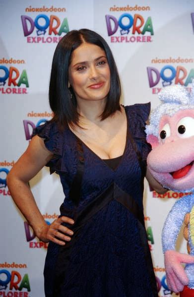 Salma Hayek photos at Nickelodeon Launches "Dora The Explorer" 10th Anniversary With "Beyond The ...