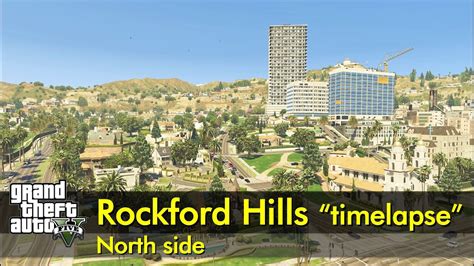 Rockford Hills residential "timelapse" | GTA V - YouTube